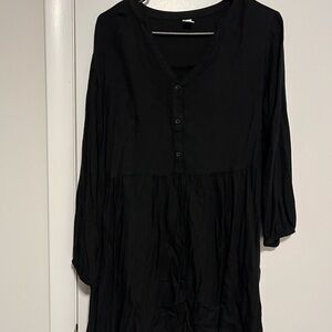 Old Navy Black Tunic Dress